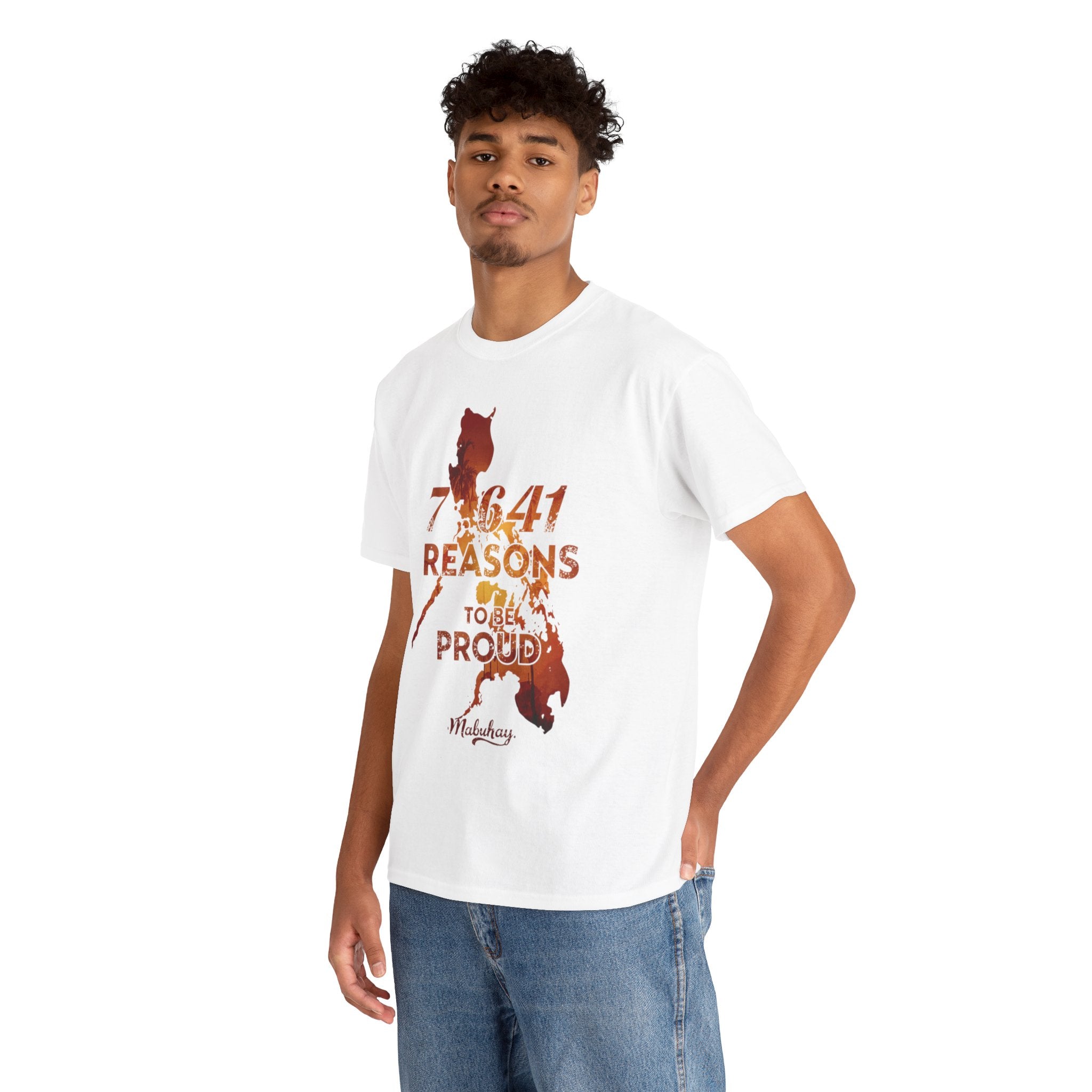 Philippines Pride Tee — "7,641 Reasons to Be Proud" Map Graphic