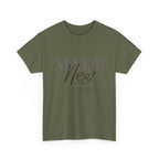 T-Shirt — "Made New" Minimalist Christian Faith Tee