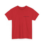 Fingerprint Graphic Tee — Minimalist Identity T‑Shirt