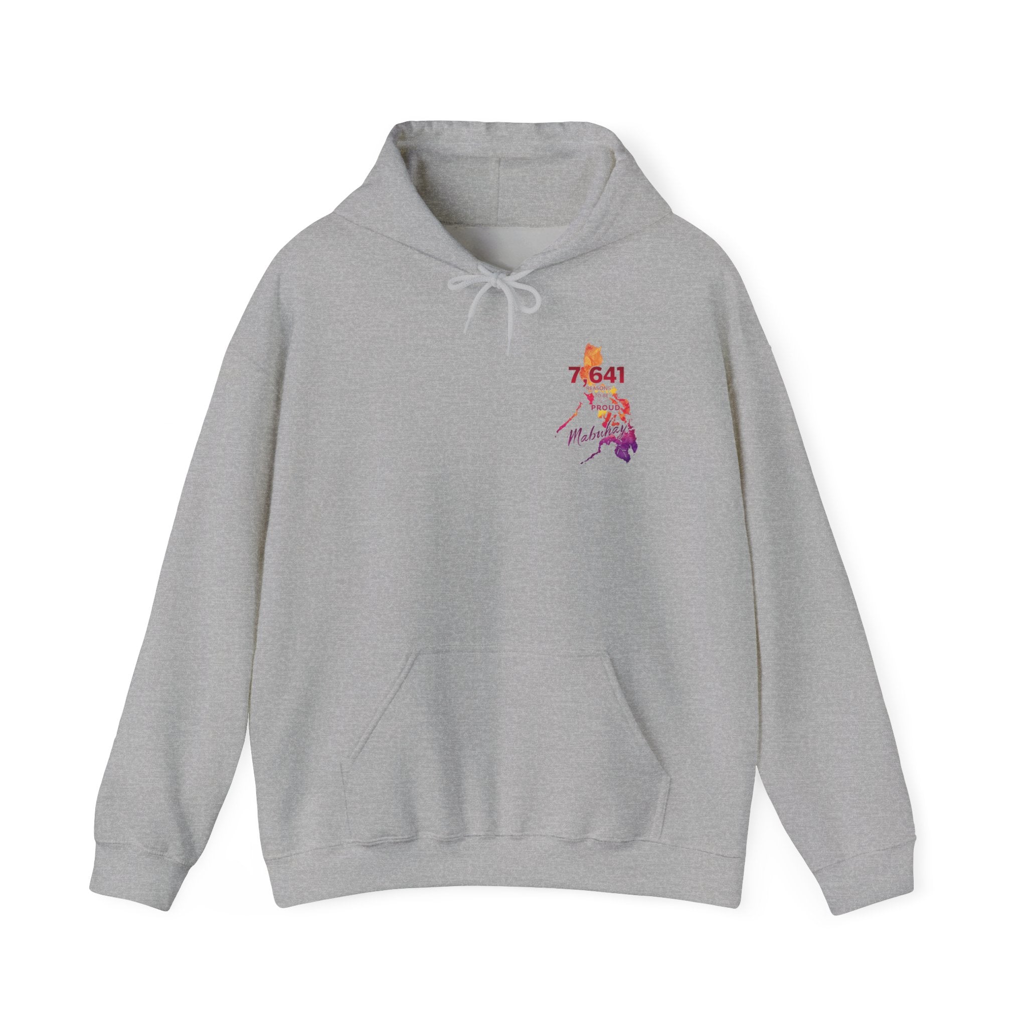 Philippines Pride Hoodie — 7,641 Map Design