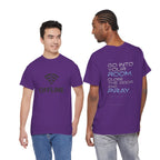 Christian 'Offline' Tee — Back Print: "Go Into Your Room, Close the Door and Pray"