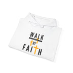 Walk By Faith Hoodie — Christian Inspirational Cross Sweatshirt