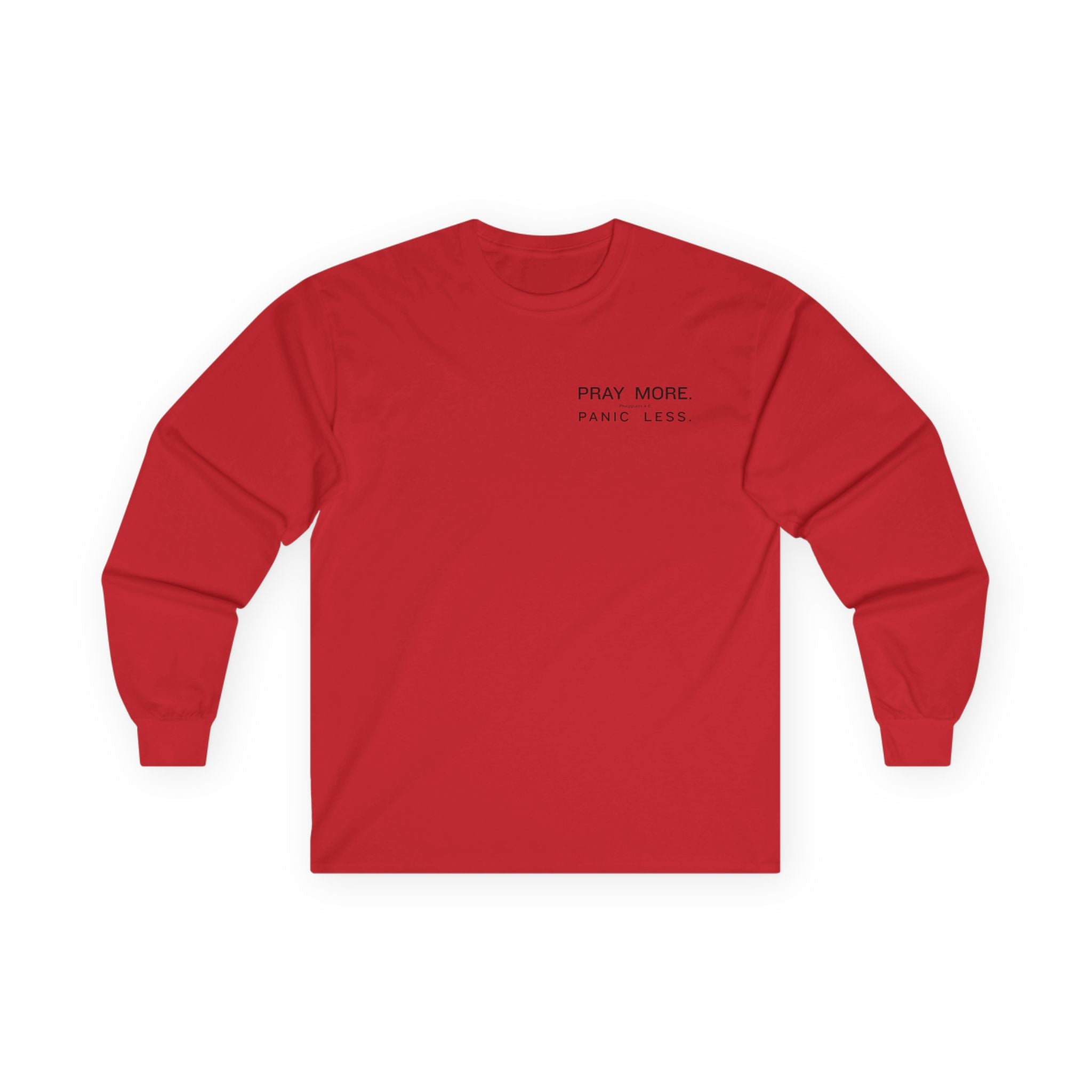 Pray More Long Sleeve Tee
