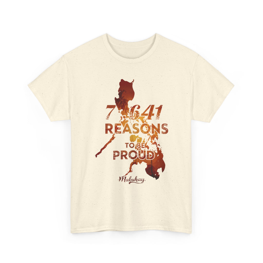 Philippines Pride Tee — "7,641 Reasons to Be Proud" Map Graphic