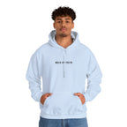 Walk By Faith Hoodie — Minimal Christian Inspirational Sweatshirt