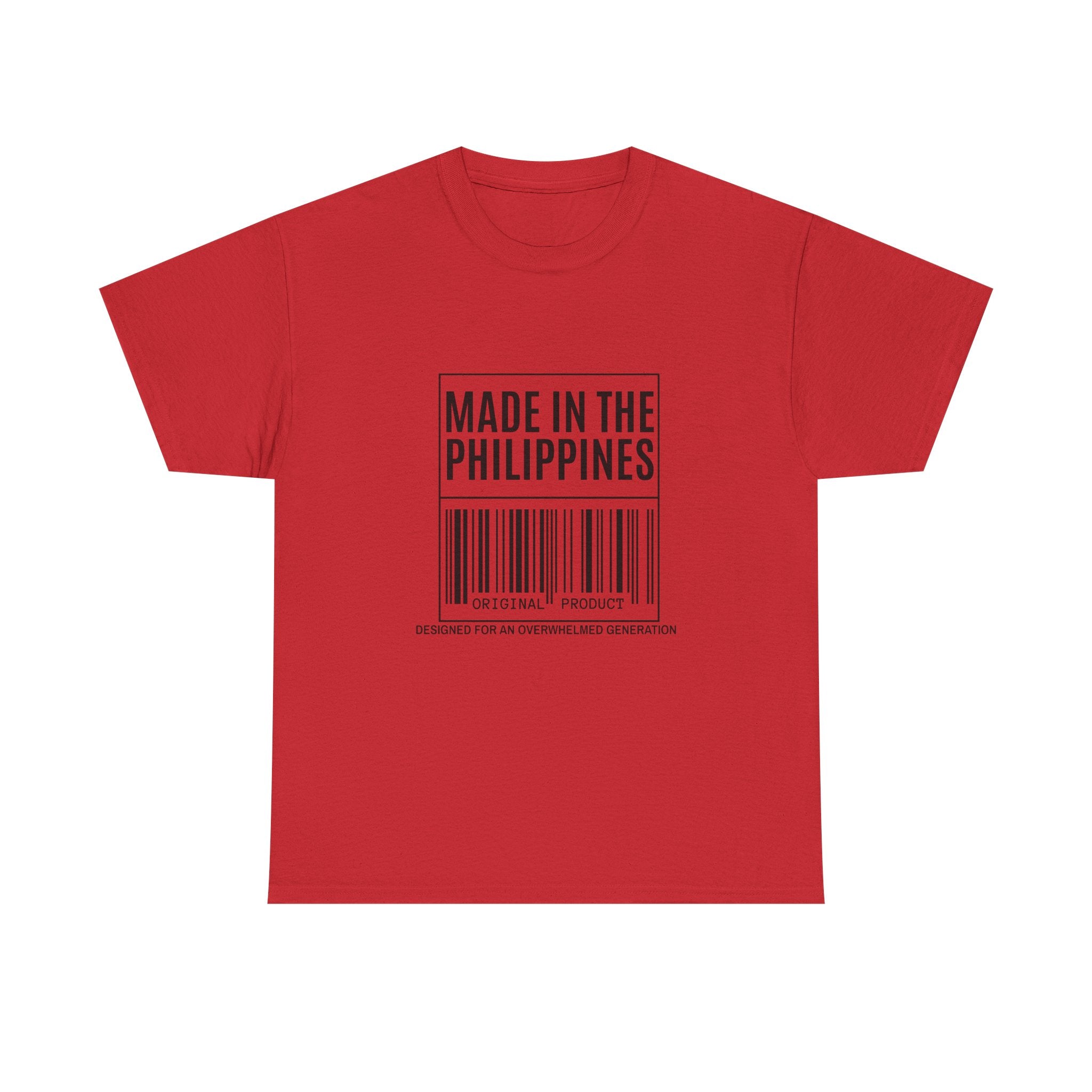 Made in the Philippines T‑Shirt — Barcode Heritage Tee