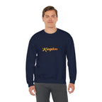 Seek First the Kingdom Crewneck Sweatshirt — Christian Faith Graphic Sweatshirt