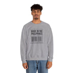 Made in the Philippines Sweatshirt — Barcode Pride Crewneck
