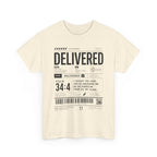 Delivered Graphic Tee — Inspirational Psalm 34:4 Christian T-Shirt