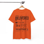 Delivered Graphic Tee — Inspirational Psalm 34:4 Christian T-Shirt