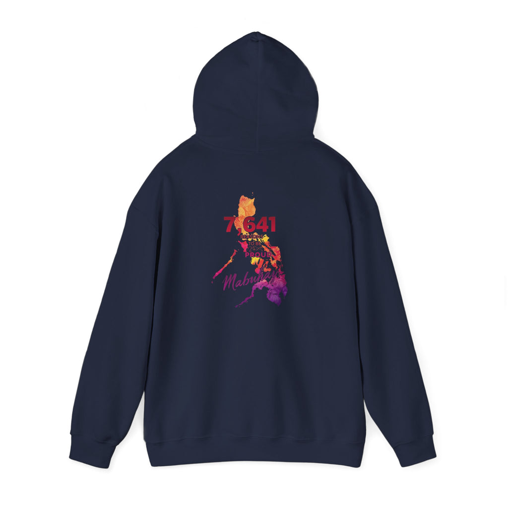 Philippines Pride Hoodie — 7,641 Map Design