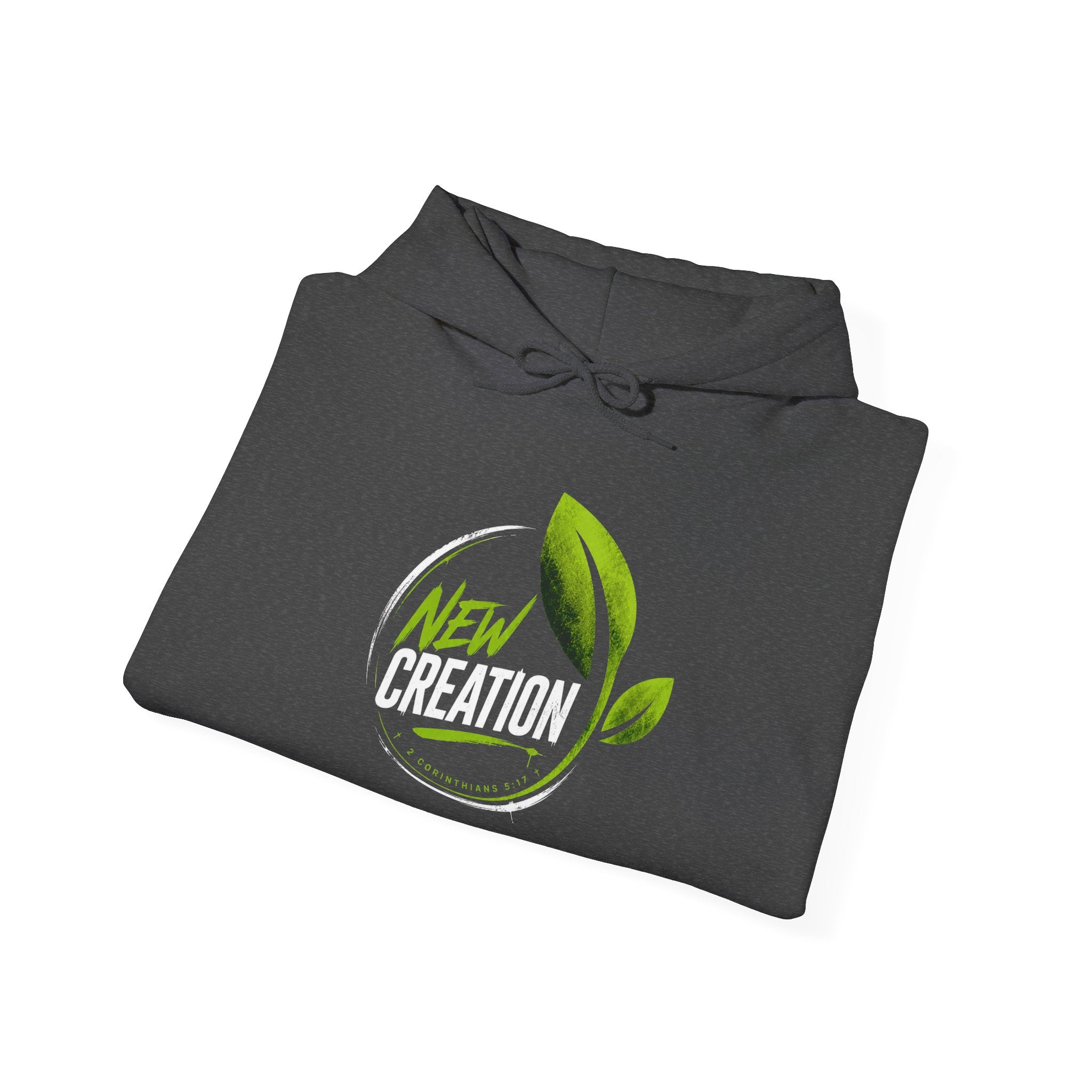 New Creation Hoodie - Christian Faith Renewal Graphic Sweatshirt