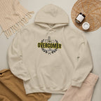 Overcomer Cross Hoodie – Faith-Based Christian Pullover