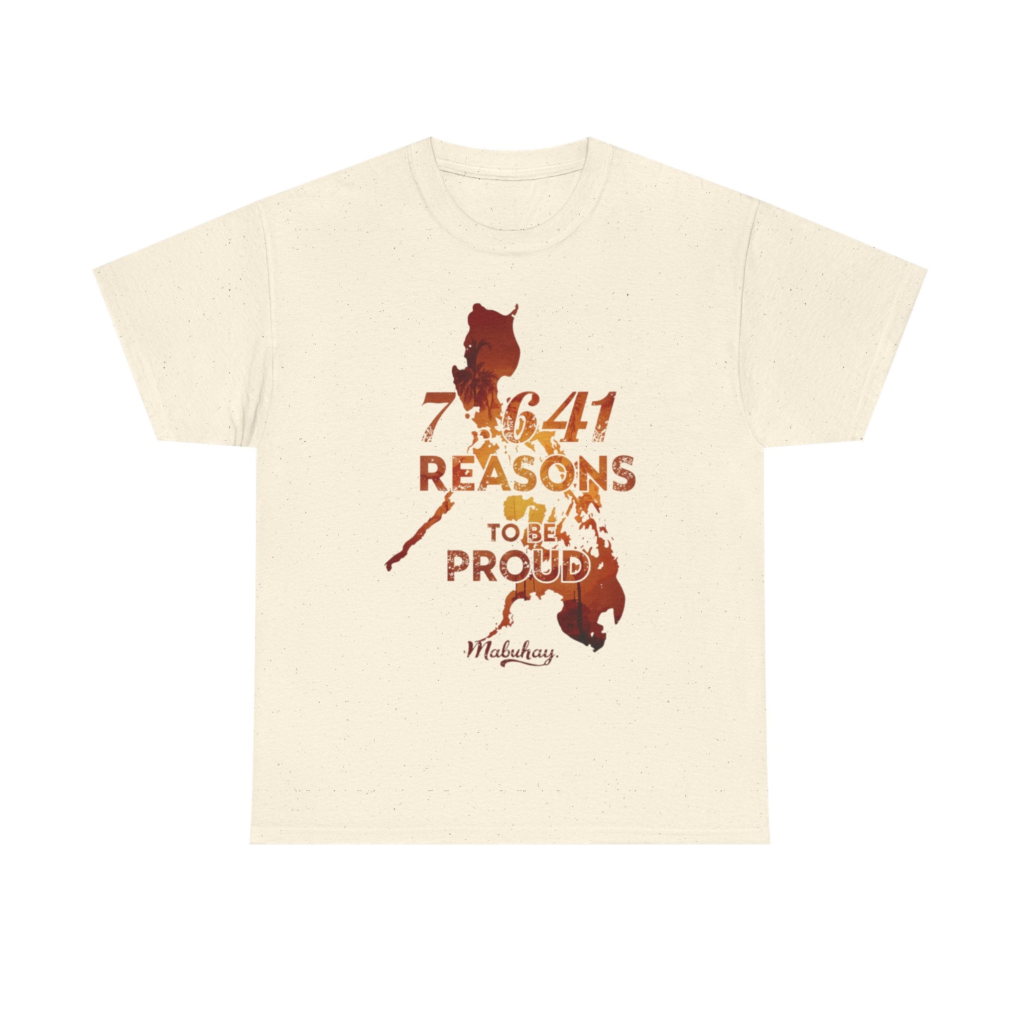 Philippines Pride Tee — "7,641 Reasons to Be Proud" Map Graphic