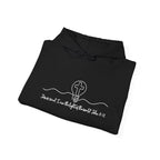 Christian Hoodie with Light of the World and Cross Design – Faith Comfort Sweatshirt