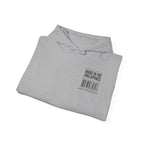 Made in the Philippines Hoodie — Barcode Graphic Back Print