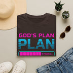 God's Plan 'In Progress' T-Shirt — Christian Faith Graphic Tee
