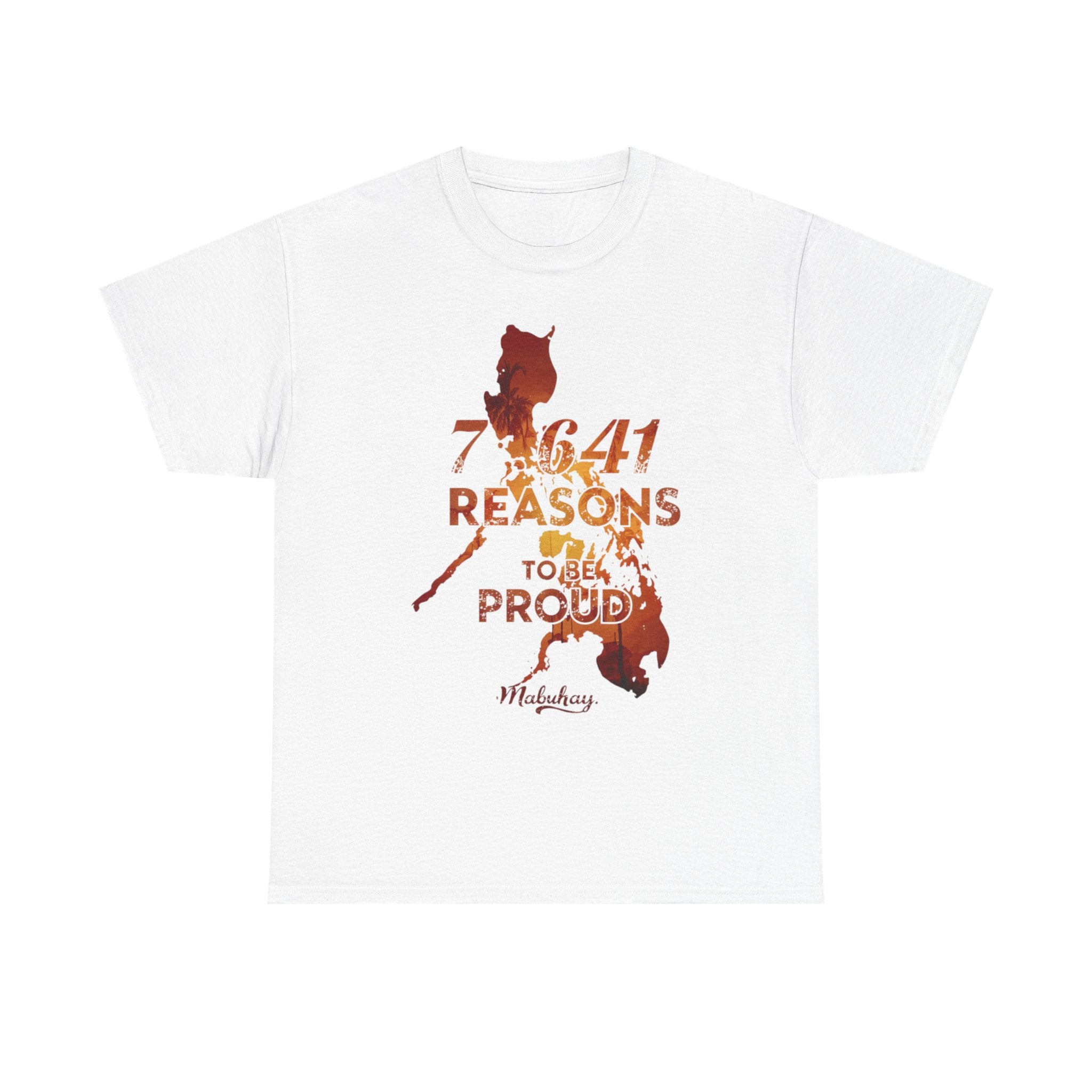 Philippines Pride Tee — "7,641 Reasons to Be Proud" Map Graphic