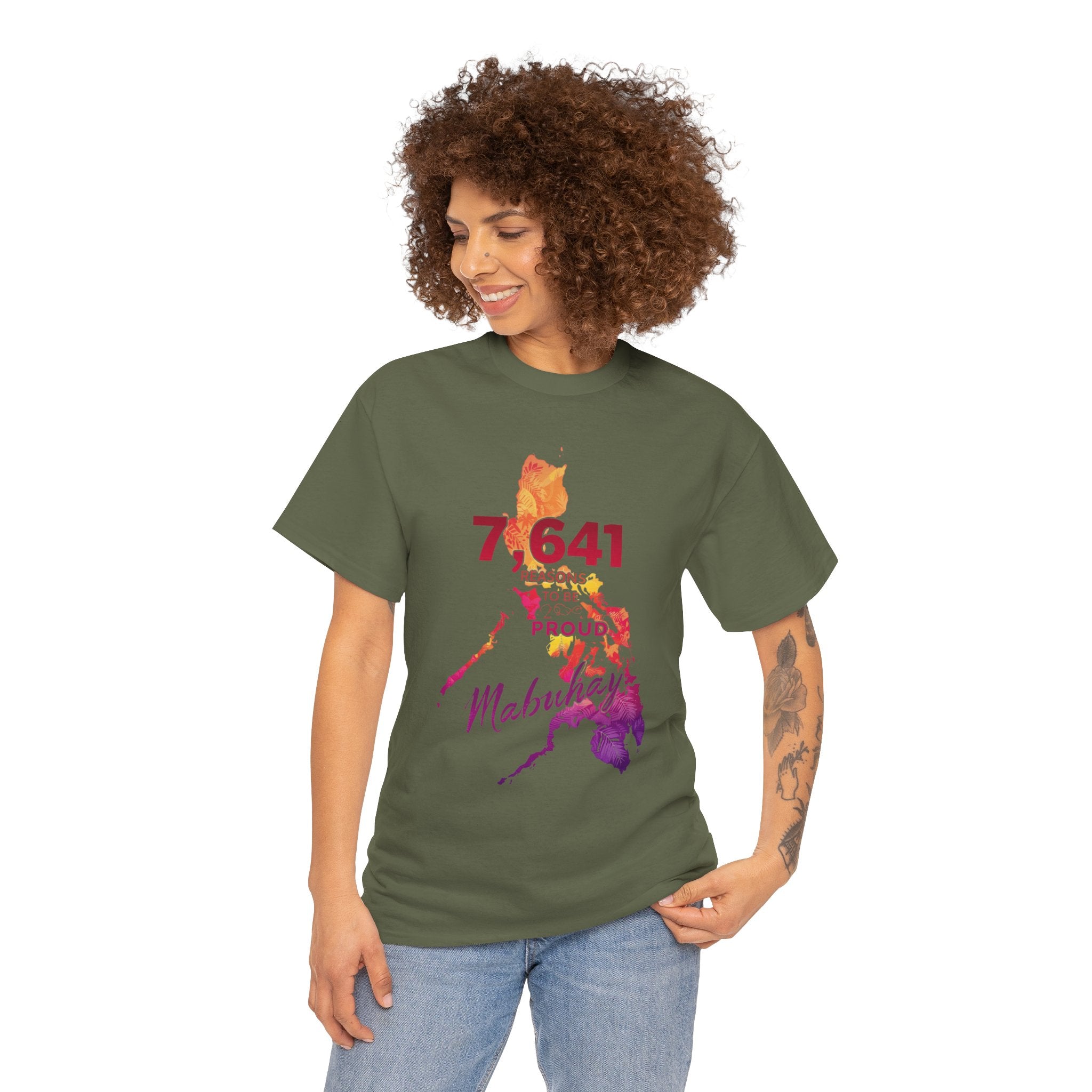 Philippines Map 'Proud Pinoy' T-Shirt — Filipino Pride Tee