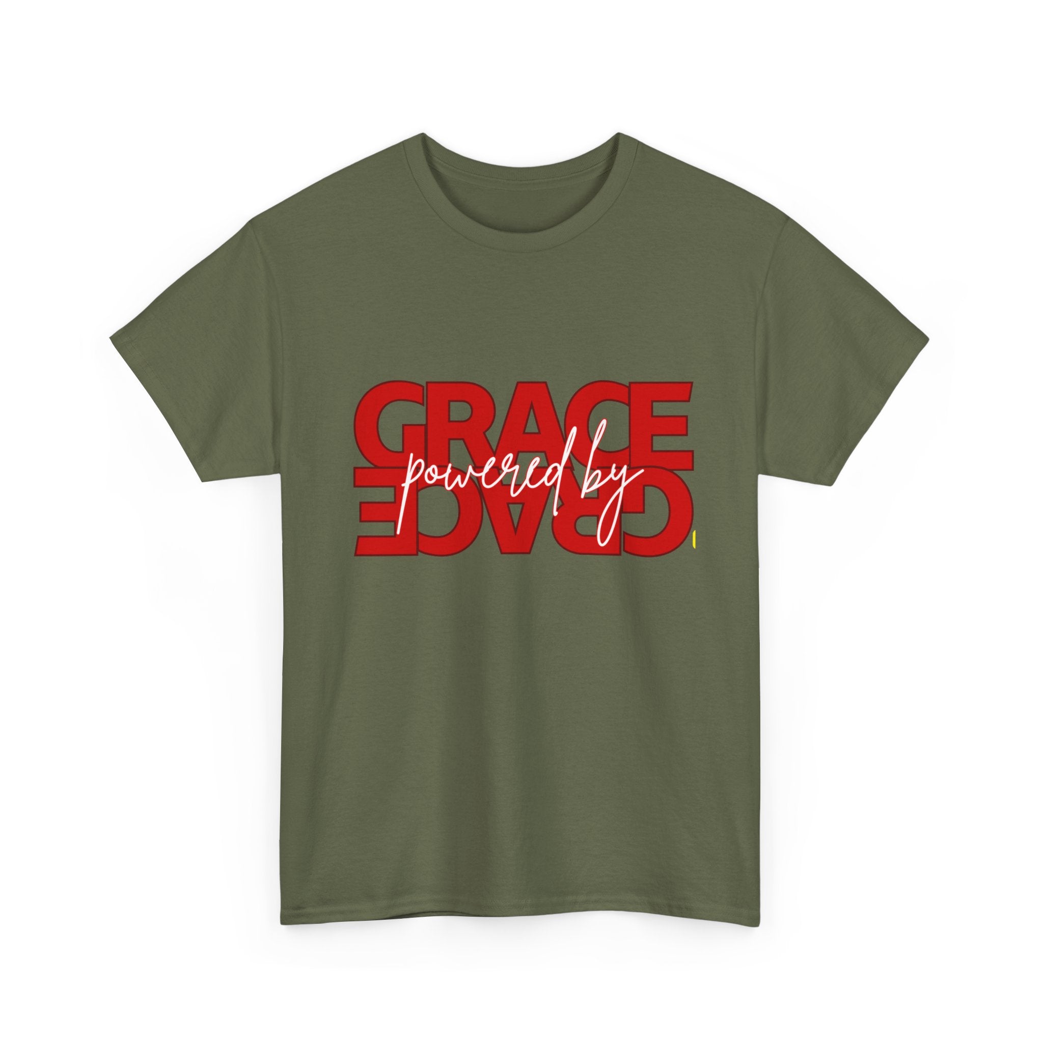 Grace Reversed Tee — Christian Faith Message Shirt
