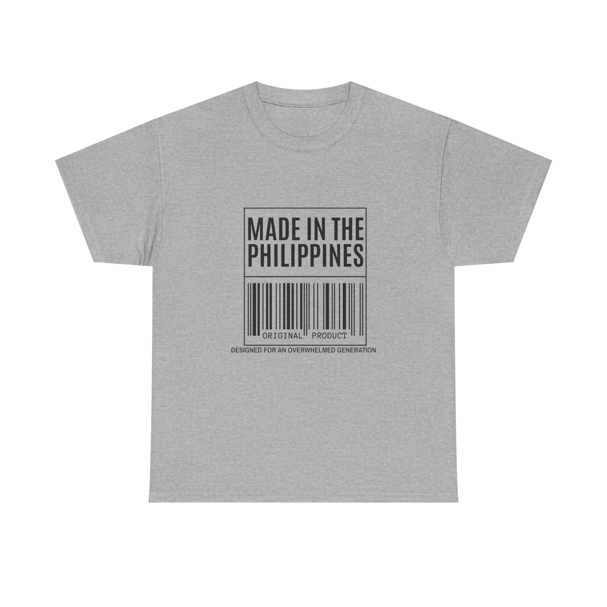 Made in the Philippines T‑Shirt — Barcode Heritage Tee