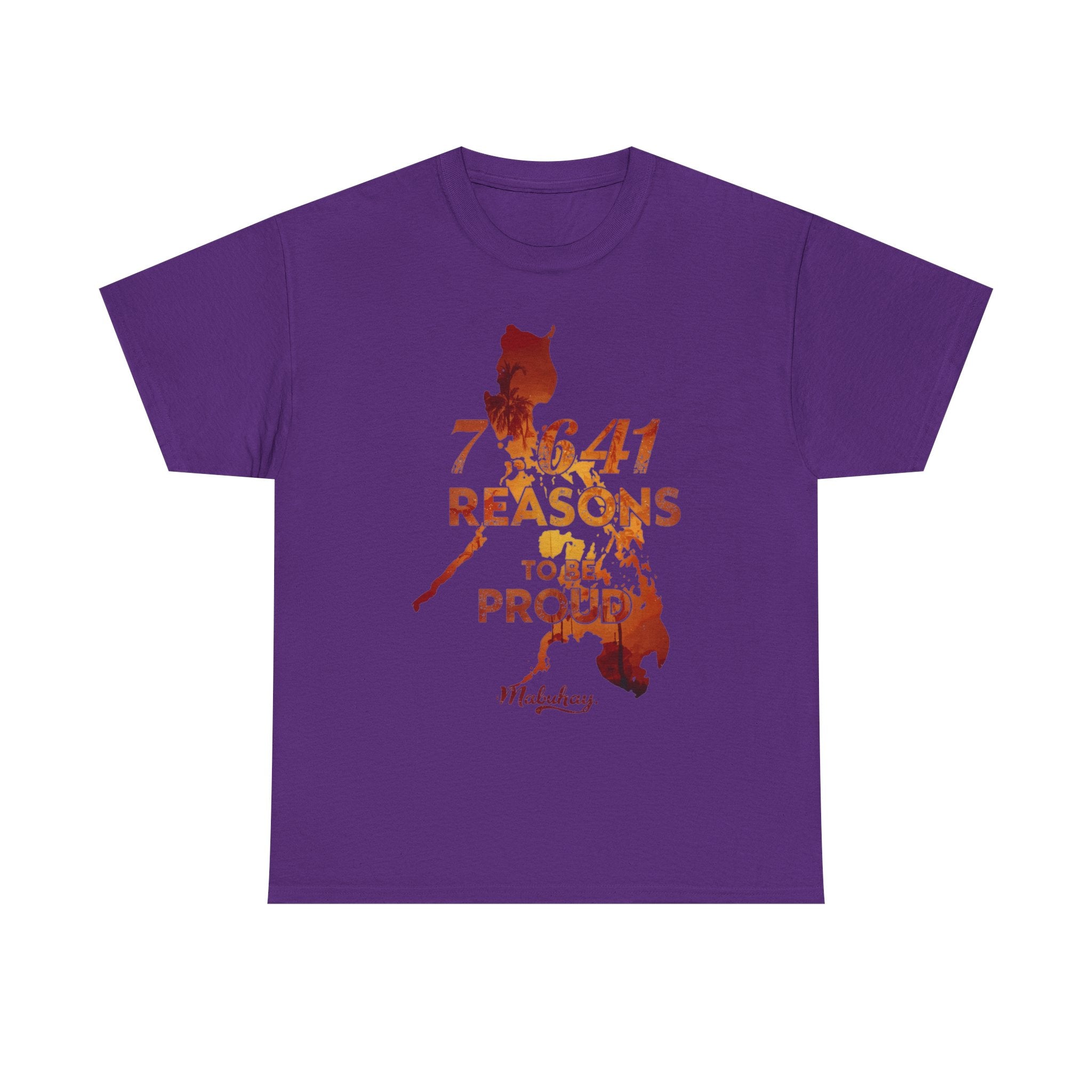 Philippines Pride Tee — "7,641 Reasons to Be Proud" Map Graphic