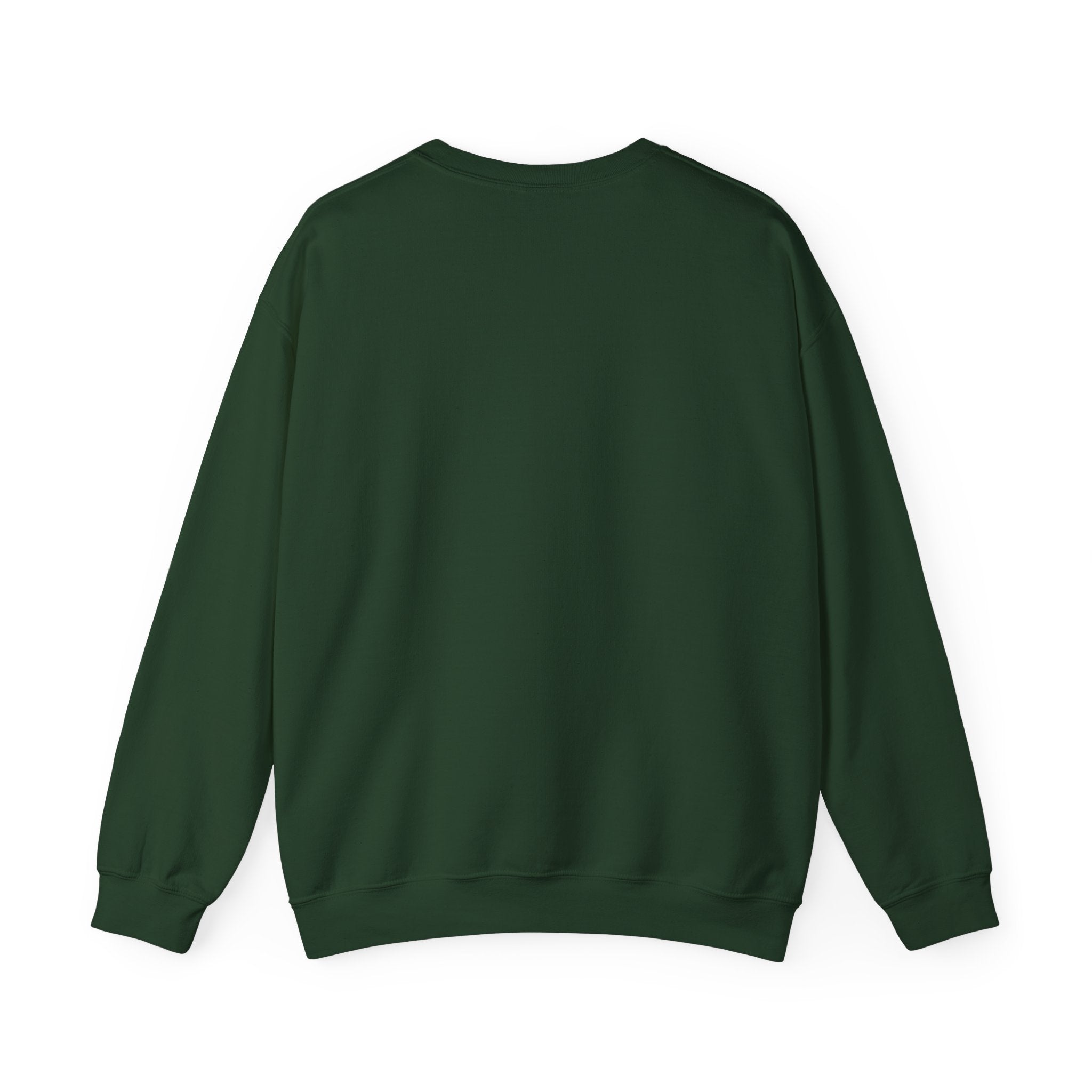 Crewneck Sweatshirt — "Grace Powered By God" Christian Faith Pullover (Ephesians 2:8)