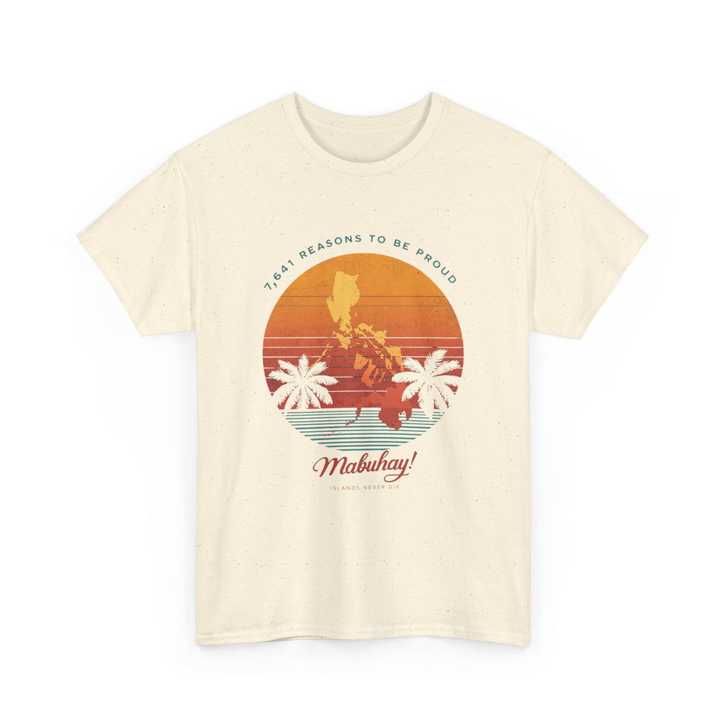 T-Shirt - 'Mabuhay' Tropical Sunset Philippines Pride Tee