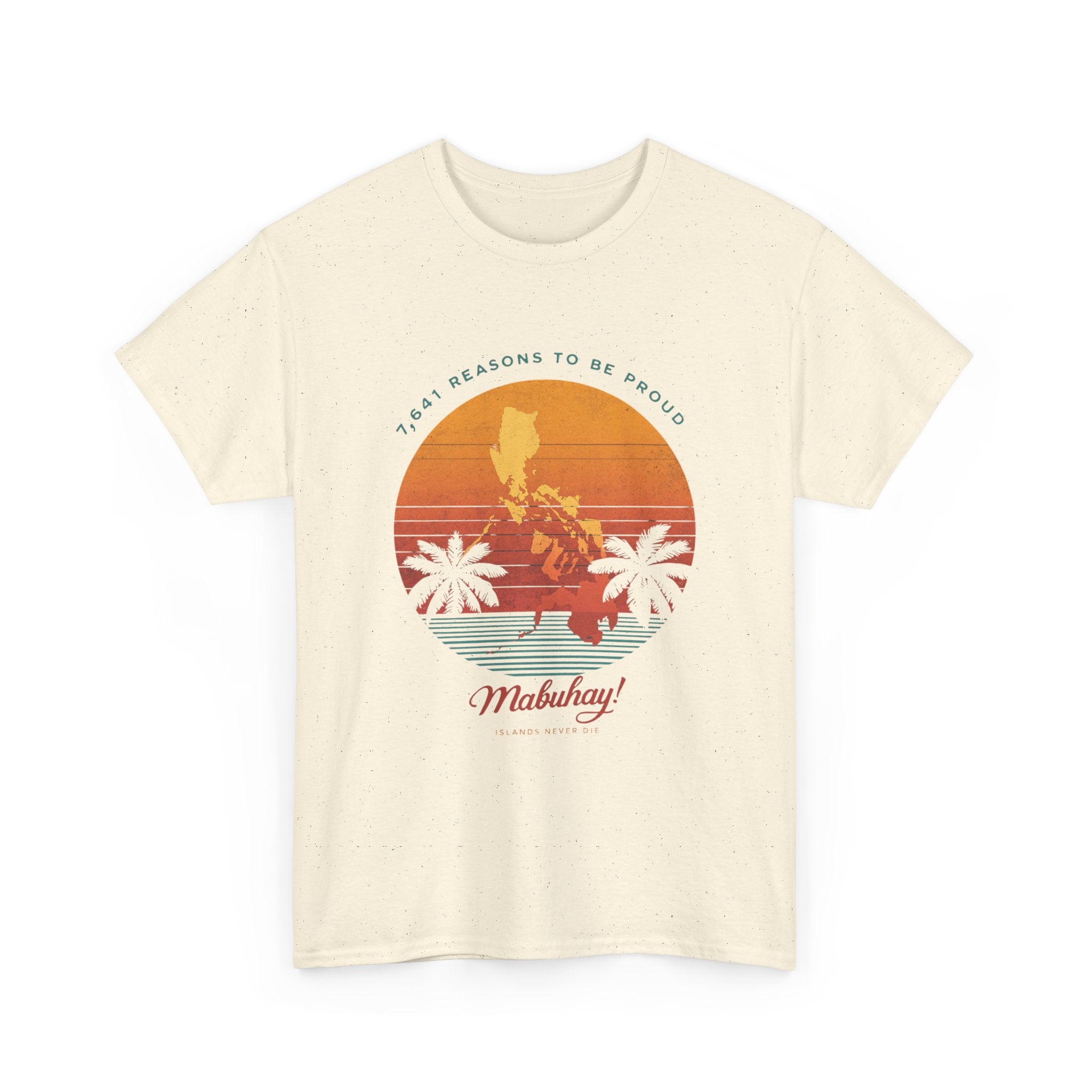 T-Shirt - 'Mabuhay' Tropical Sunset Philippines Pride Tee