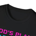 God's Plan 'In Progress' T-Shirt — Christian Faith Graphic Tee