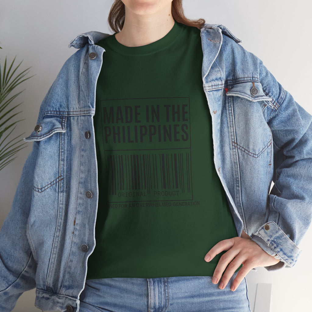 Made in the Philippines T‑Shirt — Barcode Heritage Tee