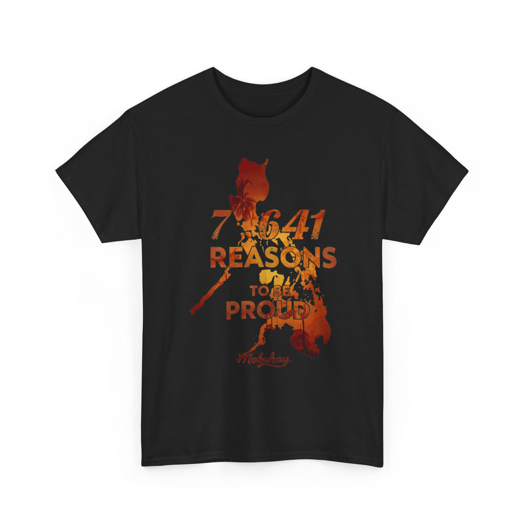 Philippines Pride Tee — "7,641 Reasons to Be Proud" Map Graphic