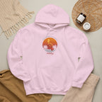 Hoodie • Mabuhay Sunset Palm Graphic — "Philippines" Retro Beach Vibes