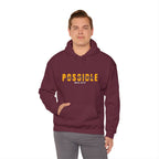 All Things Possible Hoodie - 'POSSIBLE' Inspirational Christian Hoodie (Mark 10:27)