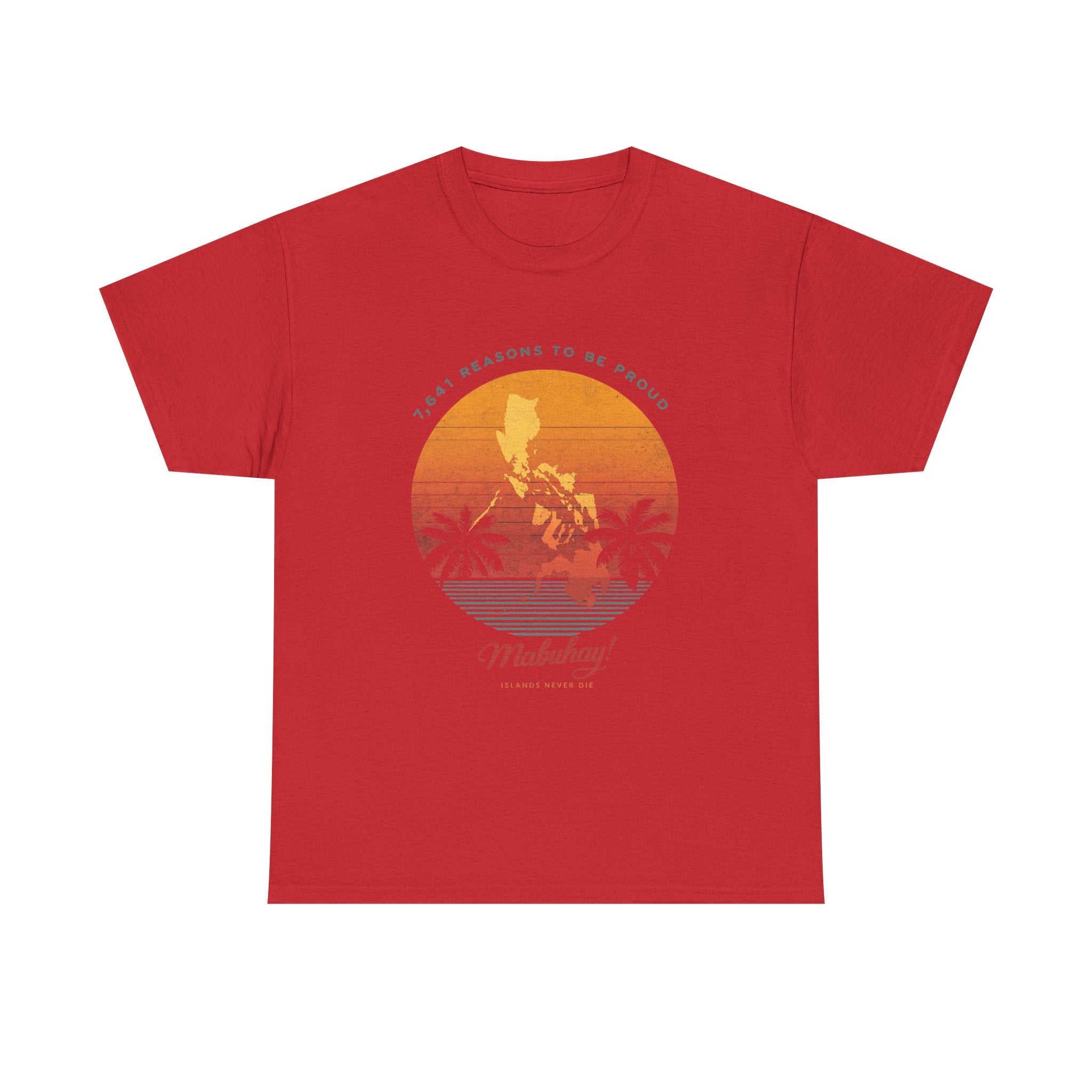 T-Shirt - 'Mabuhay' Tropical Sunset Philippines Pride Tee