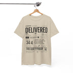 Delivered Graphic Tee — Inspirational Psalm 34:4 Christian T-Shirt