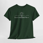 Christian Cross Graphic Tee — "Jesus and I Live By Faith" Inspirational Bible Verse Shirt