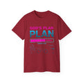 God’s Plan Graphic Tee – Retro Tape Design (Romans 8:28)
