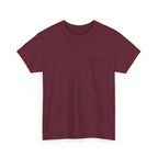 Fingerprint Graphic Tee — Minimalist Identity T‑Shirt