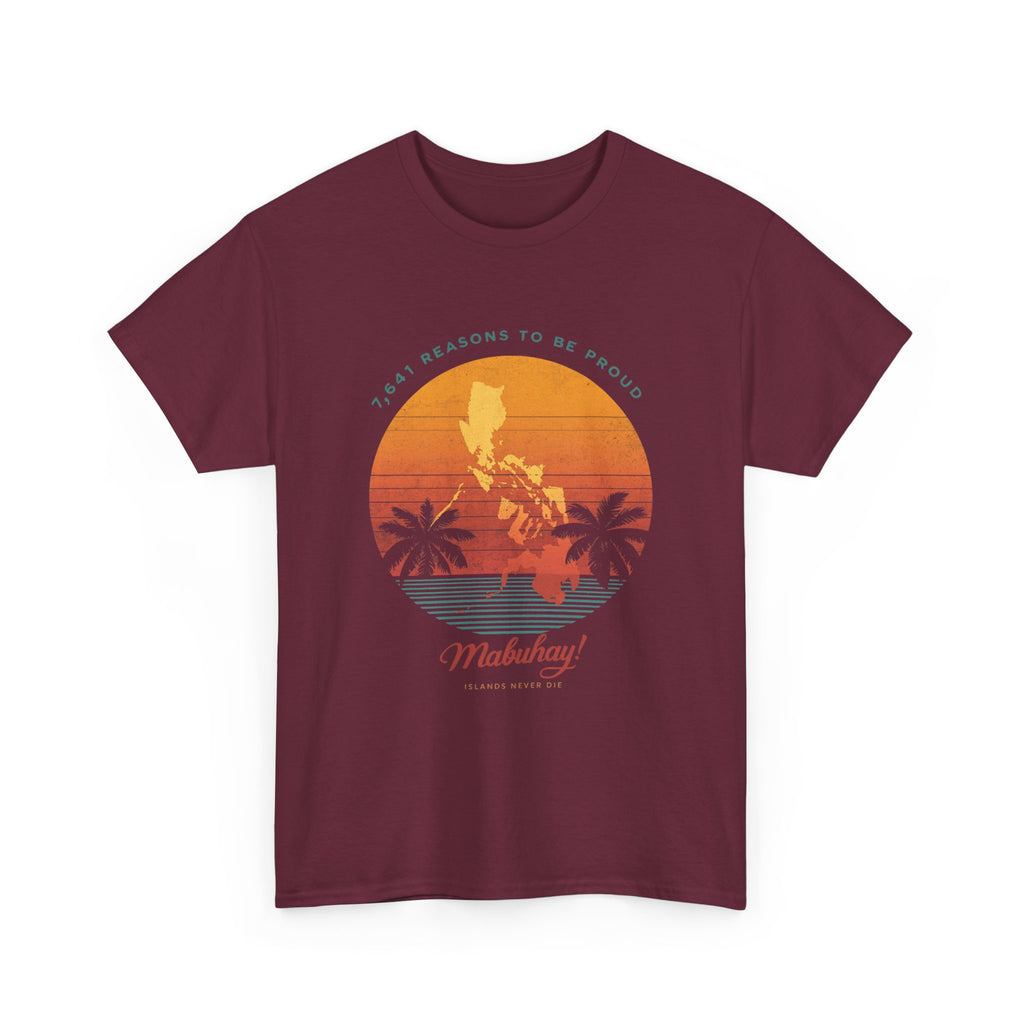 T-Shirt - 'Mabuhay' Tropical Sunset Philippines Pride Tee