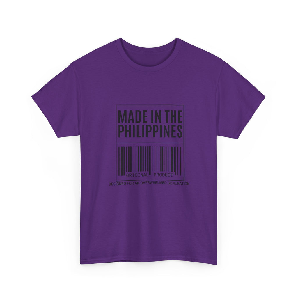 Made in the Philippines T‑Shirt — Barcode Heritage Tee