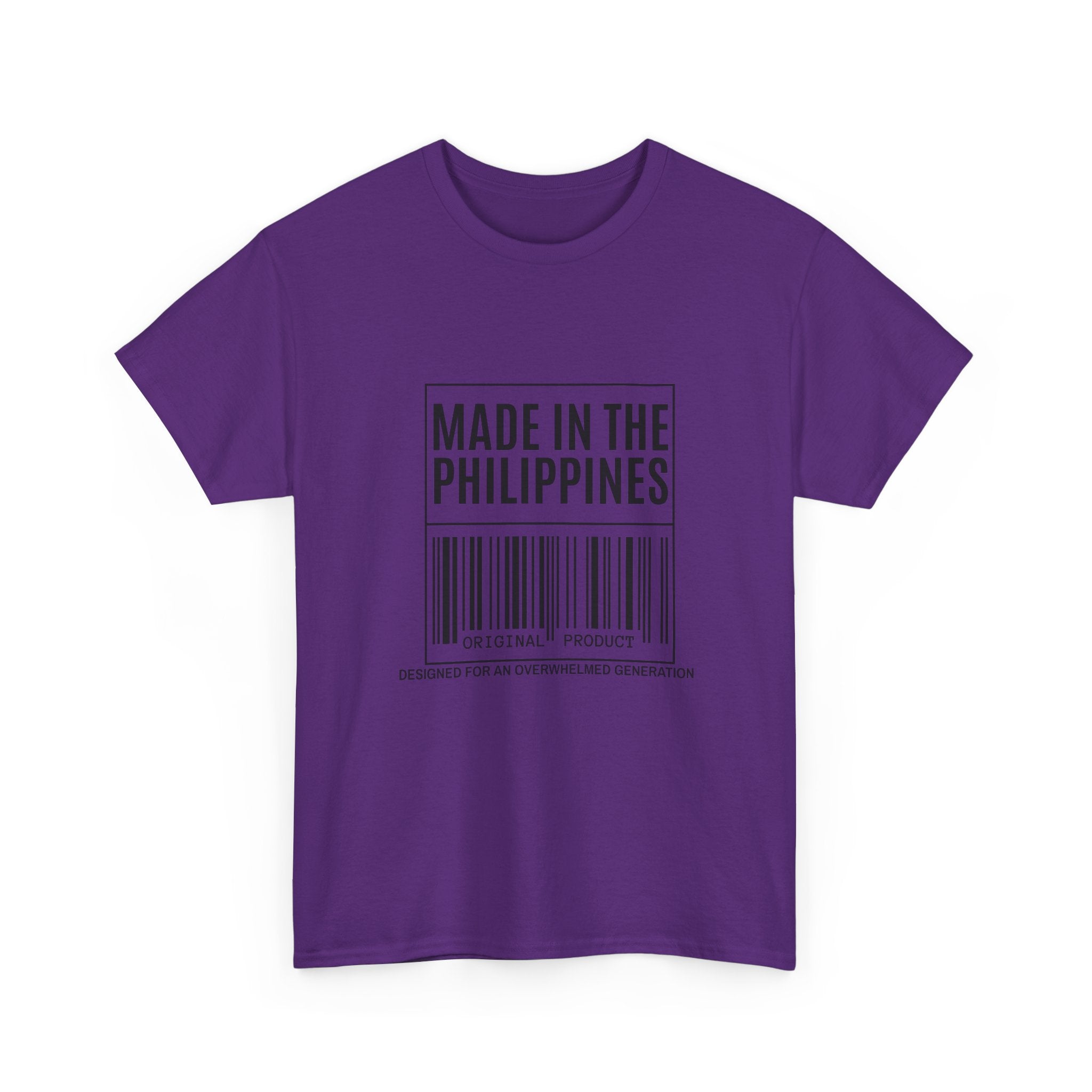 Made in the Philippines T‑Shirt — Barcode Heritage Tee