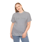 Faith Heartbeat T‑Shirt — I Surrender Script Christian Tee