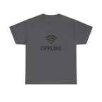 Christian 'Offline' Tee — Back Print: "Go Into Your Room, Close the Door and Pray"