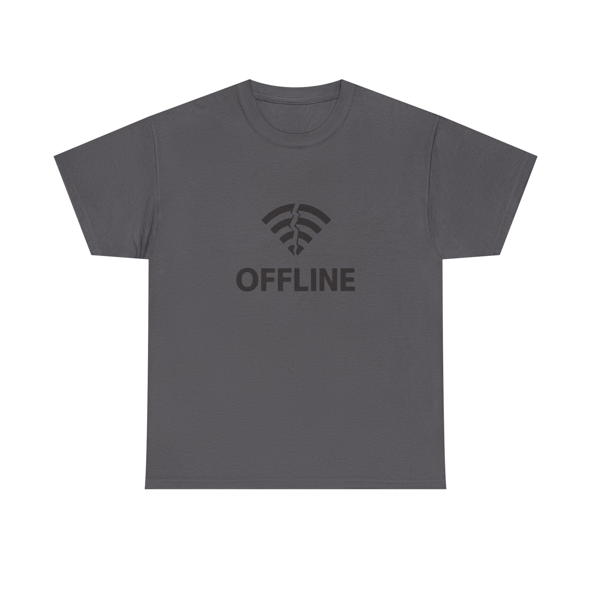 Christian 'Offline' Tee — Back Print: "Go Into Your Room, Close the Door and Pray"