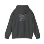 Christian Hoodie "Offline" Wi-Fi Symbol Pullover, Go Into Your Room Quote Back Print, Faith Streetwear Sweatshirt