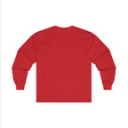 Christian Long Sleeve Tee — "I Am the Light" Minimal Cross Design
