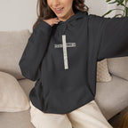 Christian Cross Salvation Hoodie – "Saved By Grace" Faith Graphic Pullover