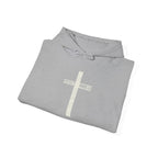 Christian Cross Salvation Hoodie – "Saved By Grace" Faith Graphic Pullover