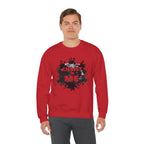 Christian Crewneck Sweatshirt "Christ in Me" Pullover, Galatians 2:20 Apparel, Inspirational Religious Graphic Sweatshirt